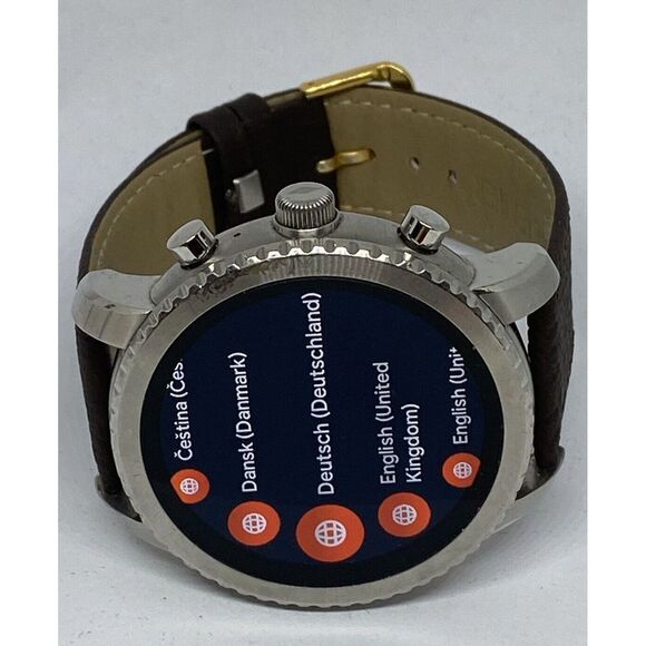 Fossil Gen 3 Authentic Genuine Smart Watch Custom Band FTW4000 LT78 - Picture 7 of 12